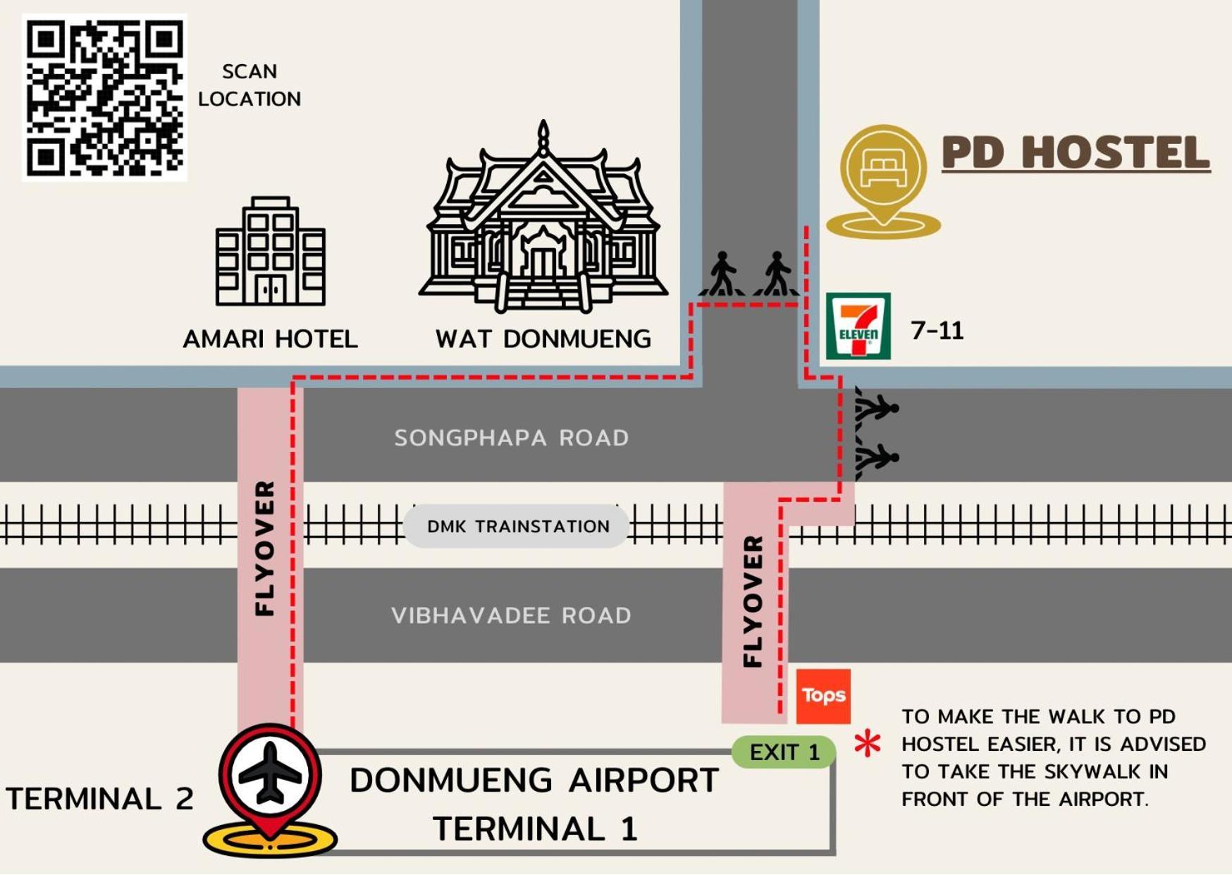 PD Hostel Bangkok Buitenkant foto